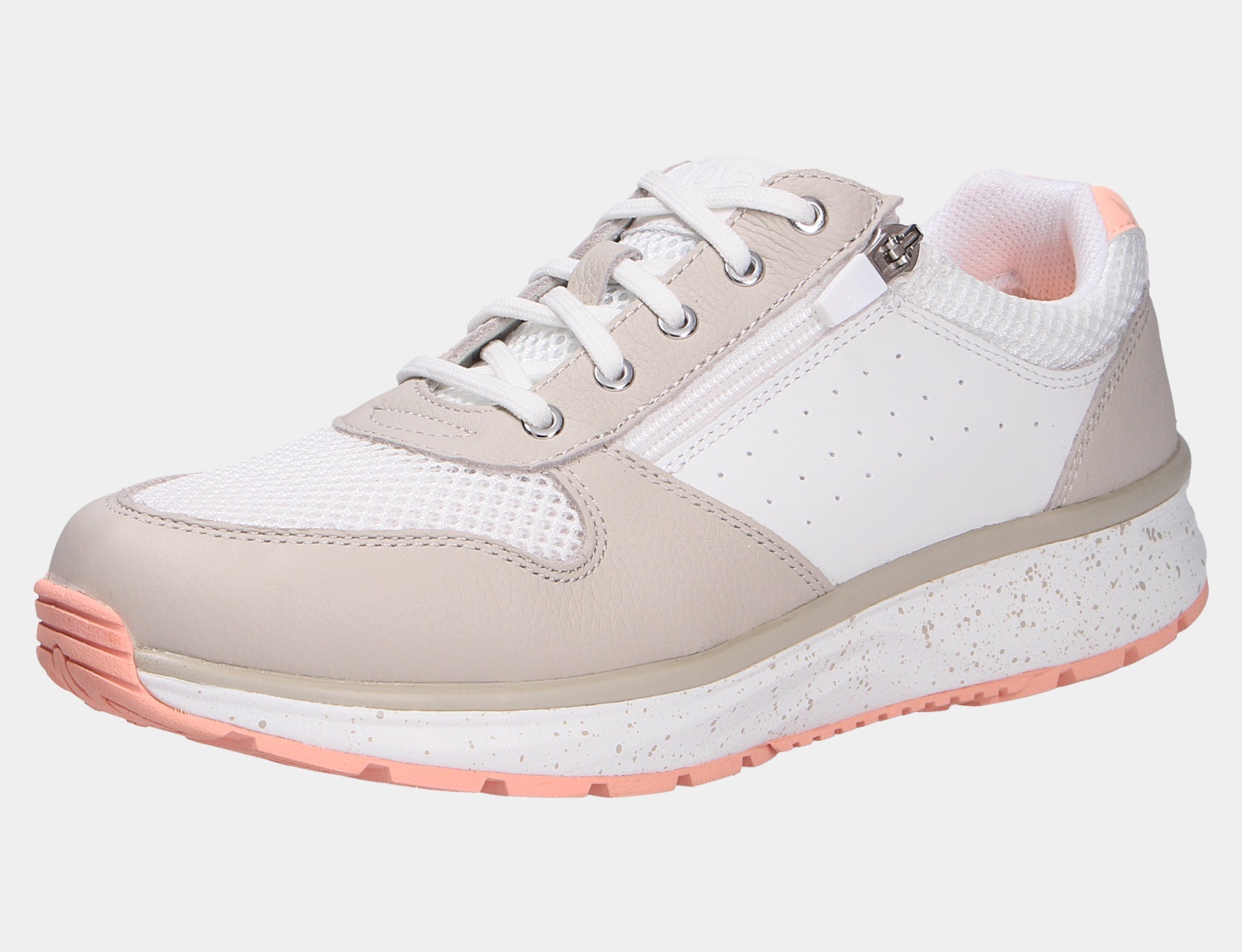 DYNAMO ZIP w white/beige