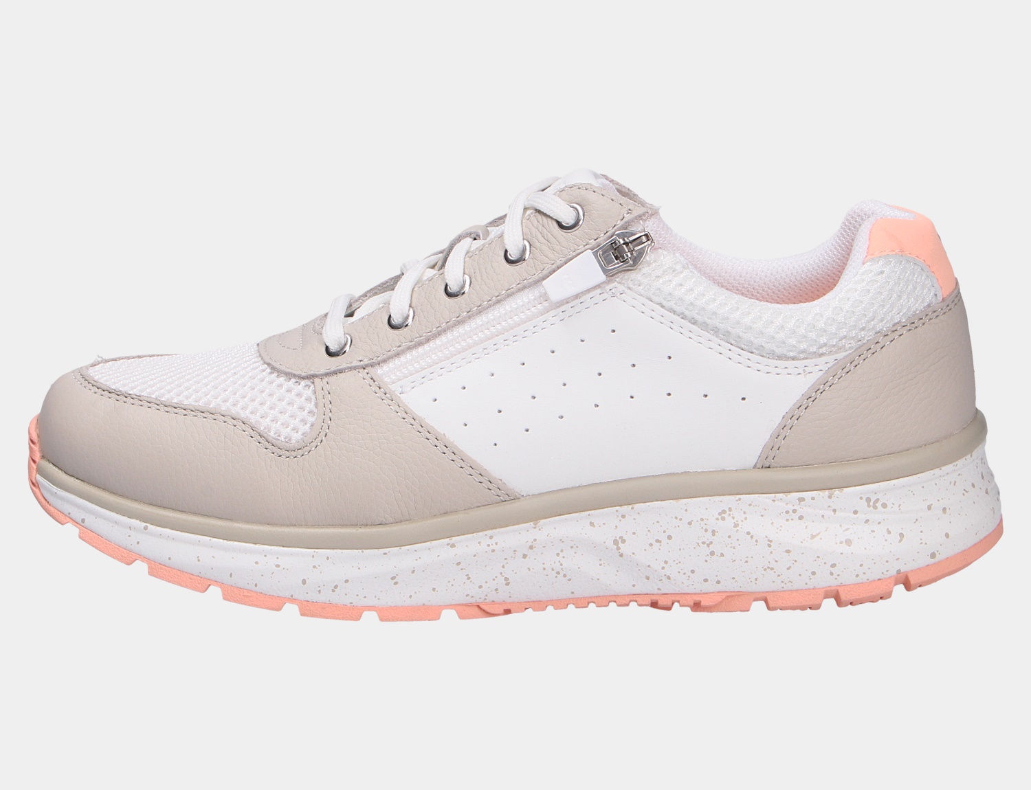 DYNAMO ZIP w white/beige