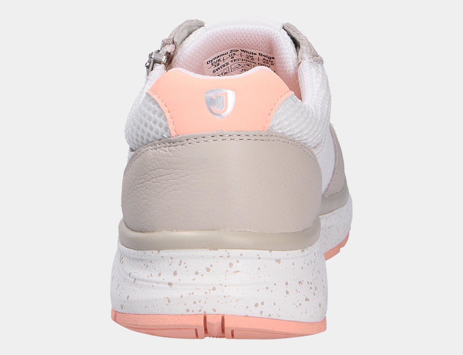 DYNAMO ZIP w white/beige